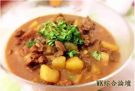 鸡腿炖茄子土豆