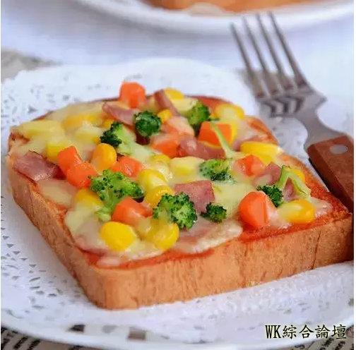 彩蔬小披萨