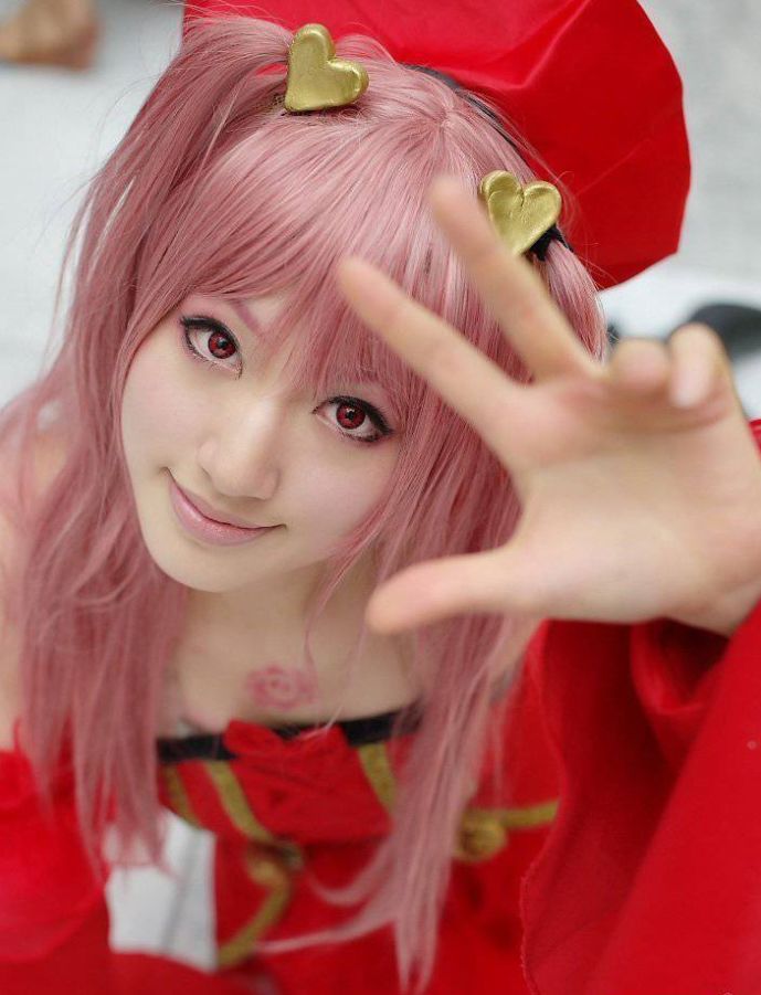 合游cos集:养眼美眉cosplay红色古装小红帽-2.jpg
