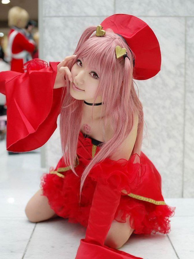 合游cos集:养眼美眉cosplay红色古装小红帽-10.jpg